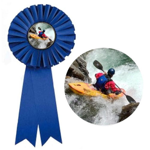 Immagine di COCCARDA BLU KAYAK - Art. RO 7259-B