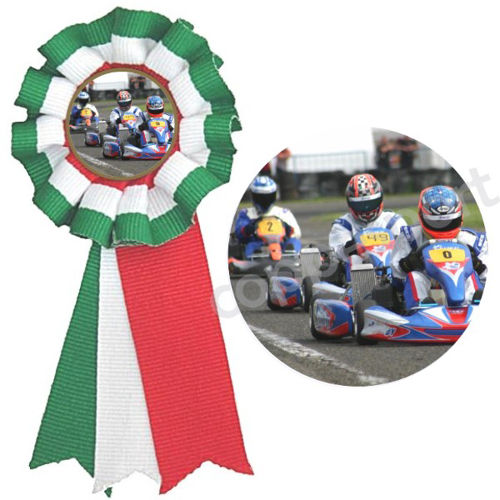 Immagine di COCCARDA GO KART - Art. MRO 7404