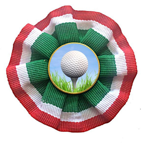 Immagine di ROSETTA TRICOLORE GOLF - Art. 7424