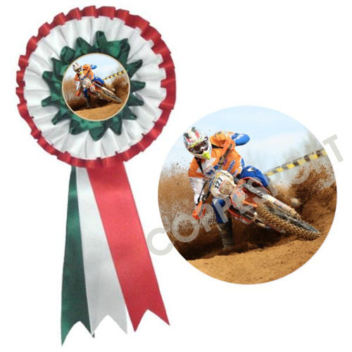 Immagine di COCCARDA ENDURO - Art. RO 7415-GWR