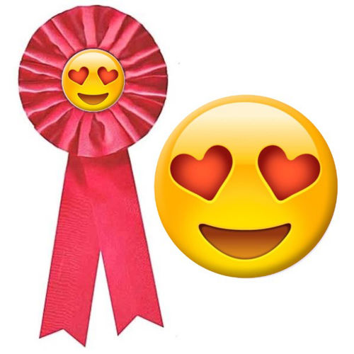 Immagine di COCCARDA SMILE - Art. RO 7258-R