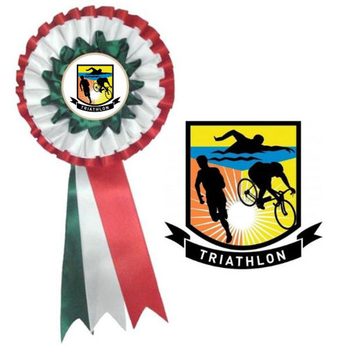 Immagine di COCCARDA PREMIAZIONE TRIATHLON - Art. 7415-GWR