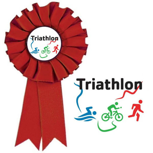 Immagine di COCCARDA TRIATHLON - Art. 7473-R