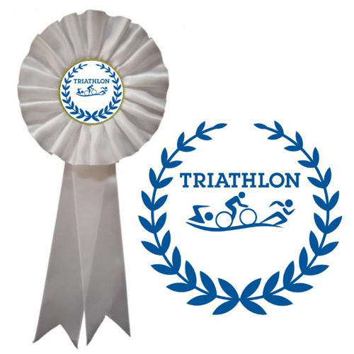 Immagine di COCCARDA TRIATHLON - Art. RO 7464-W