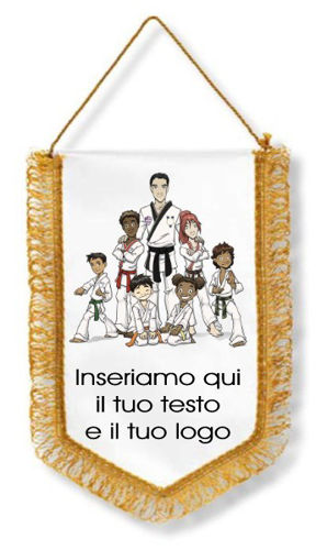 Immagine di GAGLIARDETTO GADGET ARTI MARZIALI - Art. GA10