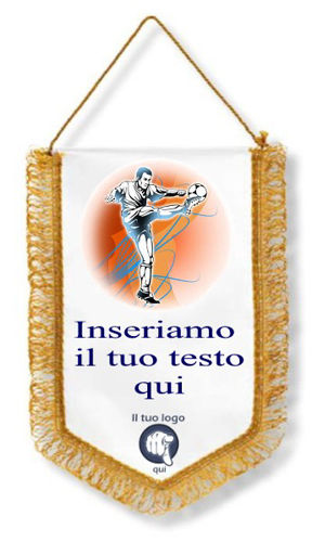 Immagine di GAGLIARDETTO GADGET CALCIO - Art. GA10