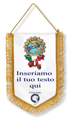 Immagine di GAGLIARDETTO GADGET RADUNO VESPA - Art. GA10