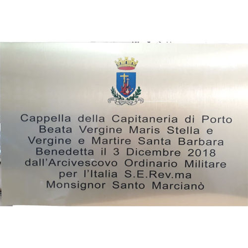 Immagine di TARGA PROFESSIONALE/CIVILE Art. GT600