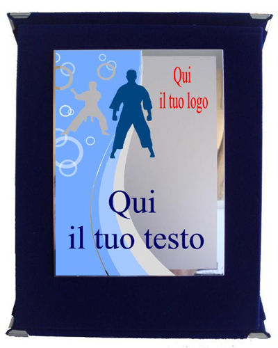 Immagine di TARGA ARTI MARZIALI - Art. AS1000V