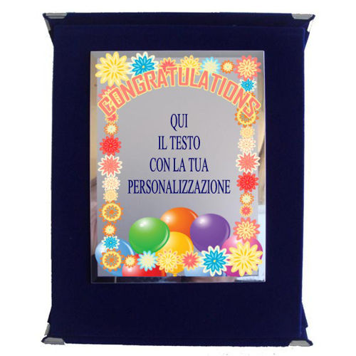 Immagine di TARGA CONGRATULATIONS - Art. AS1000V