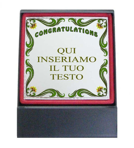 Immagine di PREMIO PER CONGRATULAZIONI - Art. PL75K