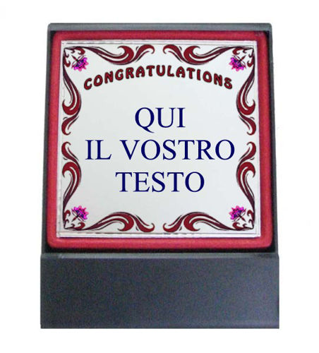 Immagine di PREMIO CONGRATULAZIONI - Art. PL75K