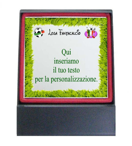 Immagine di TARGHETTA FANTACALCIO - Art. PL75K