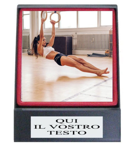 Immagine di TARGHETTA GINNASTICA - Art. PL75K