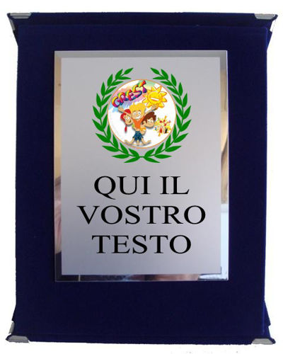 Immagine di TARGA GREST cm. 15 x 20