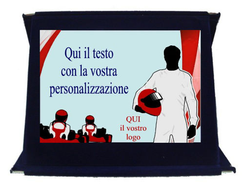 Immagine di TARGA PREMIAZIONE GO-KART - Art. AS1001_O