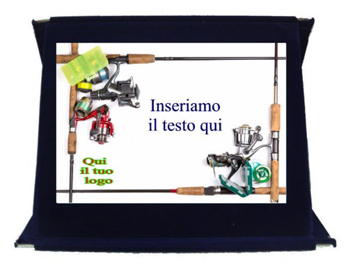 Immagine di TARGA PREMIAZIONE PESCA - Art. AS1002