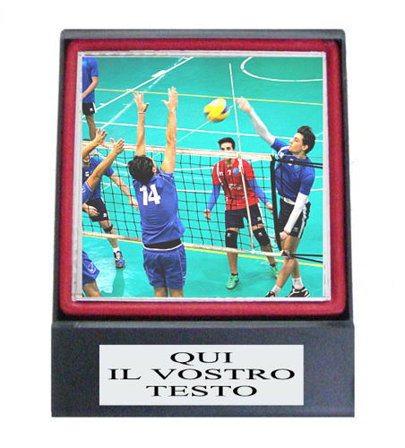Immagine di TARGHETTA PREMIO VOLLEY - Art. PL75K