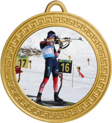 Immagine di MEDAGLIONE BIATHLON diametro mm. 70