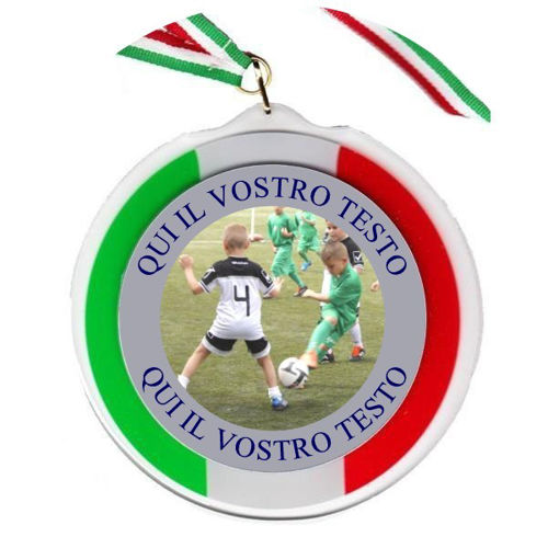 Immagine di MEDAGLIONE CALCIO IN ABS - Ø mm. 120