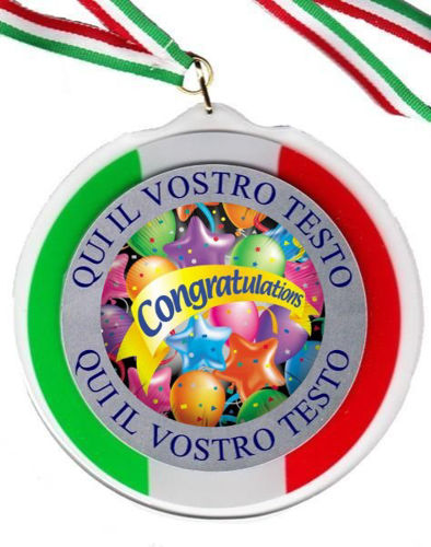 Immagine di MEDAGLIONE IN PLEX diametro mm. 120