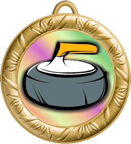 Immagine di MEDAGLIA CURLING diametro mm. 32