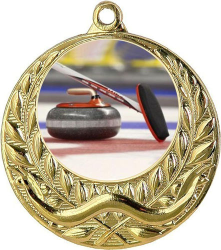 Immagine di MEDAGLIA CURLING diametro mm. 40