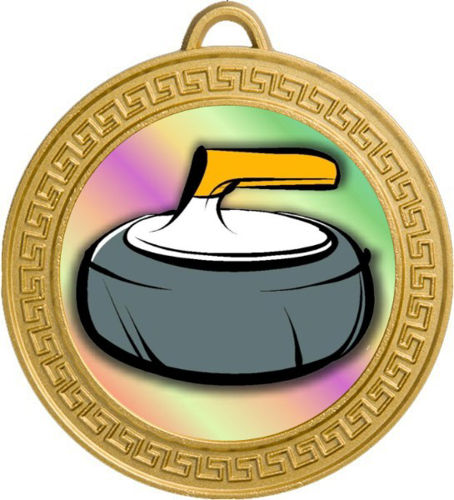 Immagine di MEDAGLIONE CURLING diametro mm.70