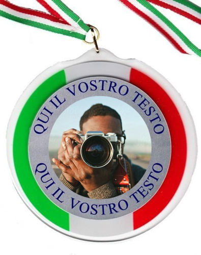 Immagine di MEDAGLIONE IN ABS FOTOGRAFIA mm. 120