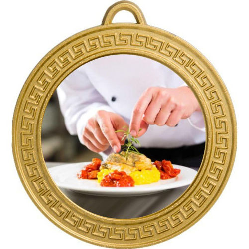 Immagine di MEDAGLIONE GASTRONOMIA - Ø mm. 70