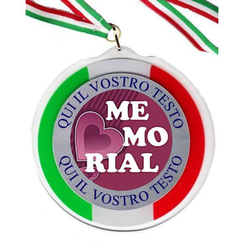 Immagine di MEDAGLIONE IN PLEX MEMORIAL Ø mm. 120