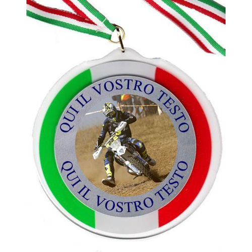 Immagine di MEDAGLIONE IN PLEX ENDURO Ø mm. 120