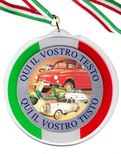 Immagine di MEDAGLIONE IN PLEX RADUNO Ø mm. 120