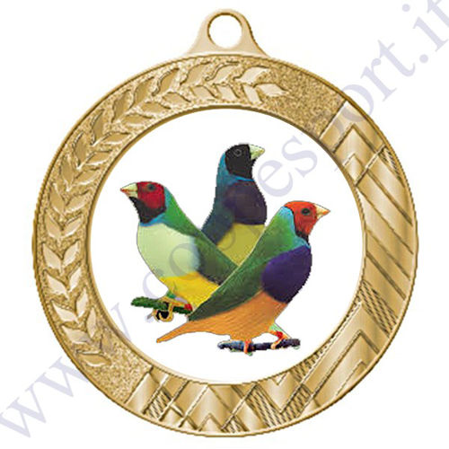 Immagine di MEDAGLIONE ORNITOLOGIA - Ø mm. 70