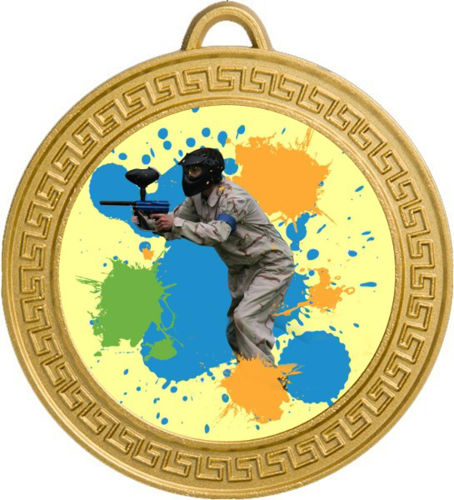 Immagine di MEDAGLIONE PAINTBALL diametro mm.70