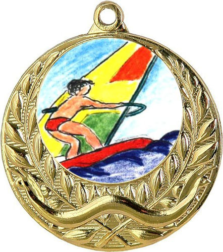 Immagine di MEDAGLIA WINDSURF diametro mm. 40