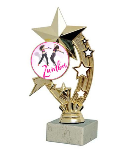 Immagine di TROFEO ZUMBA Art. F235G - h. cm. 20