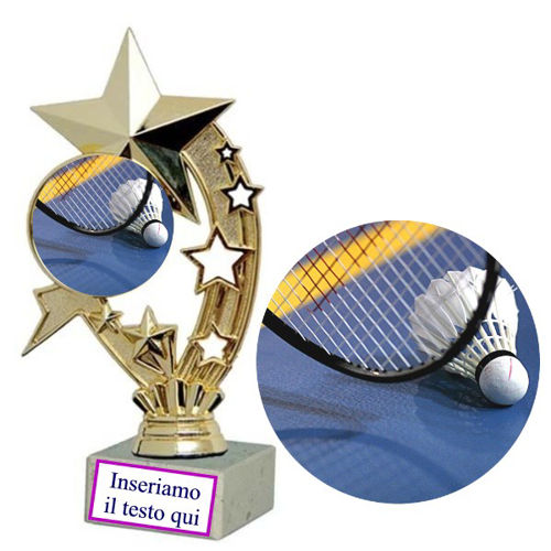 Immagine di PREMIO BADMINTON - Art. F235G