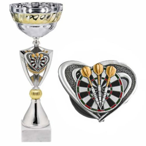 Immagine di TROFEO PREMIAZIONE FRECCETTE Art. 1426_2 - Altezza cm. 38