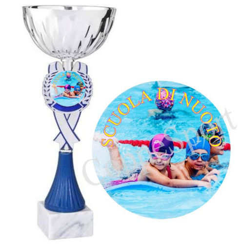 Immagine di TROFEO PREMIO SCUOLA DI NUOTO Art. 123/2 - cm. 28