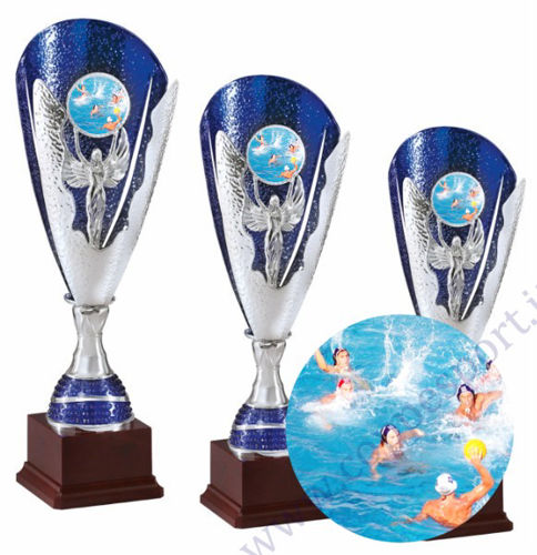 Immagine di 3 TROFEI PER PREMIAZIONE PALLANUOTO - Art. EL_445