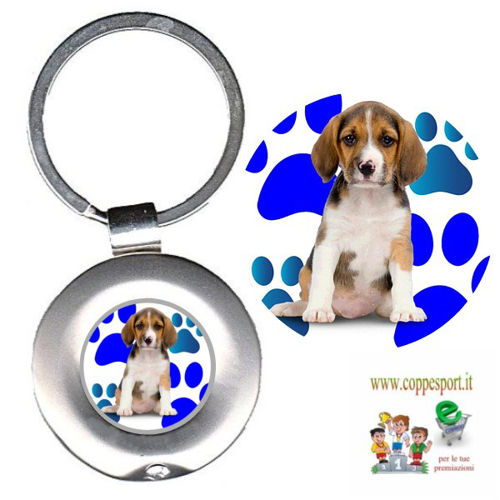 Immagine di PORTACHIAVI IN METALLO Art. CS35 - CINOFILIA