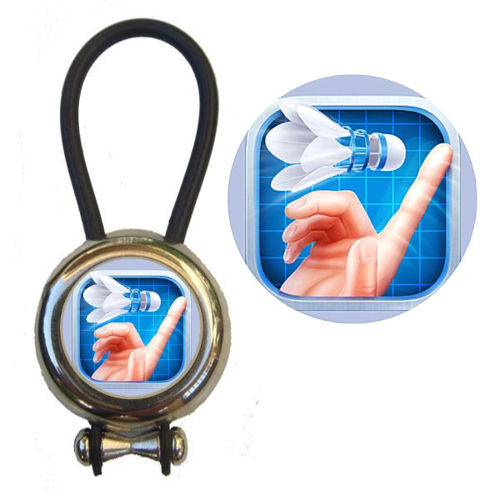 Immagine di PORTACHIAVI PER PREMIAZIONE BADMINTON - Art. PCME15