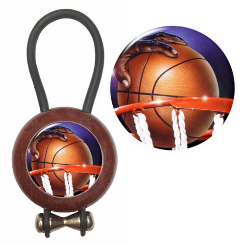 Immagine di PORTACHIAVE IN LEGNO BASKET Art. PO_014