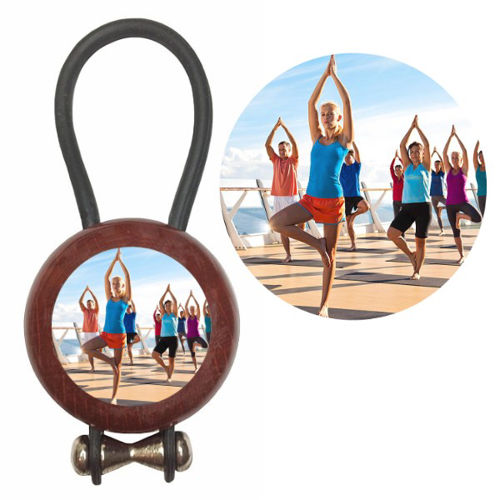 Immagine di PORTACHIAVE LOGO YOGA