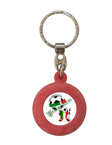 Immagine di PORTACHIAVI PROFUMATO ROSSO - FANTACALCIO