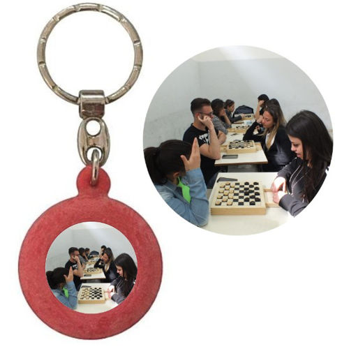 Immagine di PORTACHIAVI PROFUMATO ROSSO - DAMA