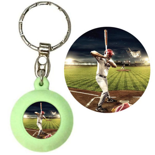 Immagine di PORTACHIAVI PROFUMATO VERDE - BASEBALL