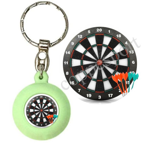 Immagine di PORTACHIAVI PROFUMATO VERDE - FRECCETTE