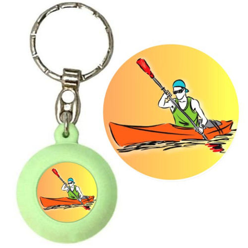 Immagine di PORTACHIAVI PROFUMATO VERDE - CANOA